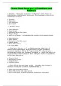 Chima Mock Exam part 4&vert;Questions and Answers