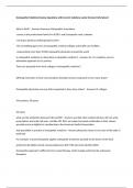 Osteopathic Medicine Review Questions with Correct Solutions Latest Version Fully Solved 