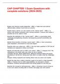 CAP CHAPTER 1 Exam Questions with complete solutions &lpar;2024-2025&rpar;&period;