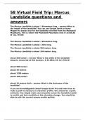 58 Virtual Field Trip Marcus Landslide questions and answers