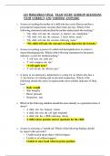 ATI PEDS CMS RETAKE LATEST EXAM 2024-2025 WITH 116 ACTUAL QUESTIONS AND CORRECT VERIFIED ANSWERS ALREADY GRADED A&plus; 100&percnt; GUARANTEED PASS&excl;
