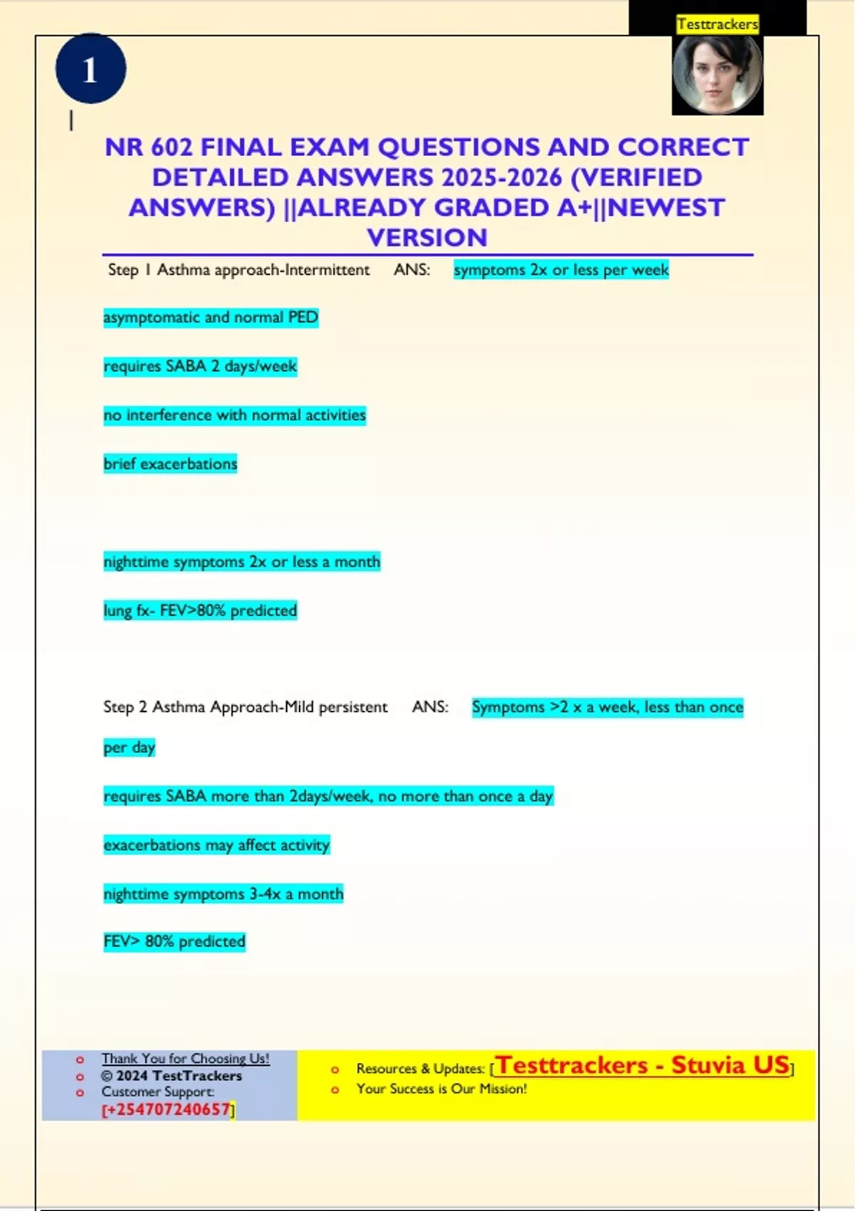 NR 602 FINAL EXAM QUESTIONS AND CORRECT DETAILED ANSWERS (VERIFIED ...