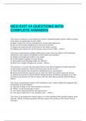 HESI EXIT V4 QUESTIONS WITH COMPLETE ANSWERS&period;
