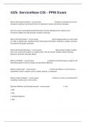 &num;2&sol;5&colon; ServiceNow CIS - PPM Exam Actual Questions With Answers Well Elaborated&period;