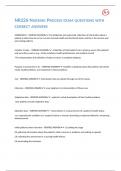 NR226 NURSING PROCESS EXAM QUESTIONS WITH CORRECT ANSWERS&period;