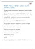 NR226 WEEK 1 & 2 EXAM QUESTIONS WITH CORRECT ANSWERS
