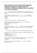 DBIA EXAM &num;2 STUDY GUIDE EXAM NEWEST 2024&sol;2025 COMPLETE QUESTIONS AND CORRECT VERIFIED ANSWERS&vert; WELL GRADED A&plus;&vert;&vert; LATEST UPDATE
