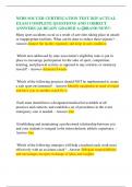 NFHS SOCCER CERTIFICATION TEST 2025 ACTUAL EXAM COMPLETE QUESTIONS AND CORRECT ANSWERS &vert;ALREADY GRADED A&plus;&vert;&vert;BRAND NEW&excl;&excl;