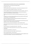 Naval Safety Supervisor Exam Questions with Correct Answers Latest Update 2024-2025