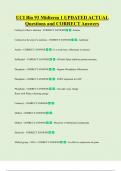 UCI Bio 93 Midterm 1 UPDATED ACTUAL  Questions and CORRECT Answers