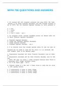 NFPA 70E QUESTIONS AND ANSWER2