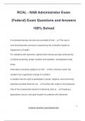 NAB CORE EXAM PACKAGE DEAL QUESTIONS AND VERIFIED ANSWERS 100&percnt; GUARANTEED PASS &vert; LATEST UPDATE