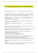 EV Exam Questions And Answers&period;