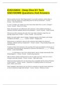 EVEXAM24 - Deep Dive EV Tech SSEVDDWB Questions And Answers&period;