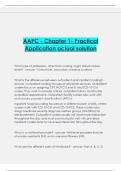 AAPC - Chapter 1- Practical Application actual solution