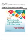 Test Bank for Bates Nursing&comma; 3rd Edition Hogan-Quigley  Bates' Nursing Guide to Physical Examination and History Taking