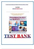 Test bank for  ADAM&rsquo;S PHARMACOLOGY FOR NURSES A PATHOPHYSIOLOGIC  