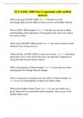 ECU KINE 1000 Test &num;1 questions with verified answers