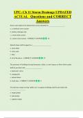 UPC&colon; Ch 11 Storm Drainage UPDATED  ACTUAL Questions and CORRECT  Answers