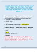 HESI MATERNITY OB V1 NEWEST 2024&sol; 2025 ACTUAL EXAM&vert; COMPLETE 160 REAL EXAM QUESTIONS AND CORRECT DETAILED ANSWERS &lpar;VERIFIED ANSWERS&rpar; ALREADY GRADED A&plus;