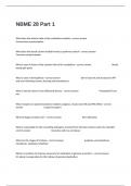  NBME 28 Part 1 Actual Exam Questions And 100&percnt; Verified Correct Answers Guaranteed A&plus;&period;