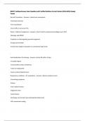 NBCOT Cardiopulmonary Exam Questions with Verified Solutions Current Version &lpar;2024-2025&rpar; Already Passed 
