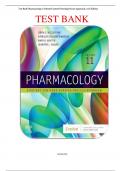TEST BANK-Pharmacology&colon; A Patient-Centered Nursing Process Approach 11th Edition&sol;&sol; LATEST 2024
