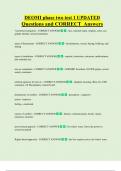 DEOMI phase two test 1 UPDATED  Questions and CORRECT Answers