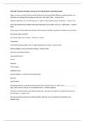 MAE-284 Bundled Exam Questions Answered Correctly 