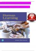 TEST BANK for Human Learning&comma; 8th Edition by Ormrod&comma; Verified Chapters 1 - 15&comma; Complete Newest Version
