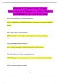 Module 6 &lpar;Construction Class&rpar;  Questions and Answers &vert; Latest Version  &vert; 2024&sol;2025 &vert; Correct & Verified