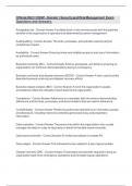 Official &lpar;ISC&rpar;&sup2; CISSP - Domain 1 Security and Risk Management Exam Questions and Answers&period;