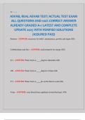 ASVAB&comma; REAL ASVAB TEST&sol; ACTUAL TEST EXAM ALL QUESTIONS AND 100&percnt; CORRECT ANSWER ALREADY GRADED A&plus;&sol; LATEST AND COMPLETE UPDATE 2025 WITH VERIFIED SOLUTIONS &sol;ASSURED PASS