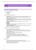 Samenvatting -  Moving Media Industry&comma; 16&sol;20 behaald