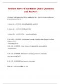 Proliant Server Foundation Quick Questions and Answers