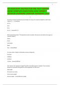 SSI ASSISTANT INSTRUCTOR PRE TEST NEWEST EXAM COMPLETE QUESTIONS AND CORRECT DETAILED ANSWERS &lpar;VERIFIED ANSWERS&rpar; 2025