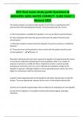 AH2 final exam study guide Questions & ANSWERS 100&percnt; RATED CORRECT- SURE PASS&excl;&excl; &vert; Newest 2025