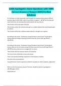 LUOA Apologetics Exam-Questions with 100&percnt; Correct Answers&vert; Newest 2025&vert;Verified Solutions