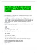PCNSA EXAM QUESTIONS AND CORRECT ANSWERS ALREADY PASSED 