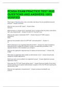  PCNSA EXAM PRACTICE TEST 2025 QUESTIONS AND ANSWERS 100&percnt; VERIFIED