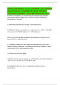 HIPAA AND PRIVACY ACT TRAINING -JKO NEWEST EXAM COMPLETE QUESTIONS AND CORRECT DETAILED ANSWERS &lpar;VERIFIED ANSWERS&rpar; 2025