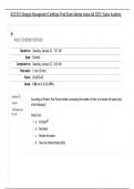 BUS 501 Strategic Management Certificate Final Exam Attempt review fall 2025 &vert; Saylor Academy