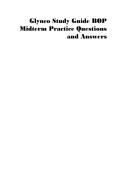 Glynco Study Guide BOP Midterm Practice Questions and Answers