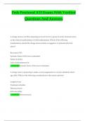 ATI Community Health Proctored Exam Study Guide and PRACTICE Questions with Answers &lpar;Latest&comma; 2024-2025&rpar;