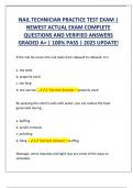 NAIL TECHNICIAN PRACTICE TEST EXAM &vert;  NEWEST ACTUAL EXAM COMPLETE  QUESTIONS AND VERIFIED ANSWERS  GRADED A&plus; &vert; 100&percnt; PASS &vert; 2025 UPDATE&excl;