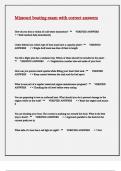 Missouri boating exam with correct answers
