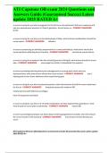 ATI Capstone OB exam 2024 Questions and Answers Guide &lpar;Guaranteed Succes&rpar; Latest update 2025 RATED A&plus;