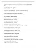 McDonalds Crew Trainer- Exam Questions with Correct Solutions Latest Version &lpar;2024-2025&rpar; Already Passed 