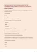 PHARMACOLOGY FINAL EXAM 2024&sol;2025 STUDY QUESTIONS WITH CORRECT ANSWERS GUARANTEED PASS &vert; RATED A&plus;