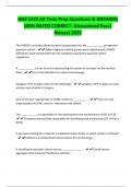 HIM 1423 All Tests Prep Questions & ANSWERS 100&percnt; RATED CORRECT- Guaranteed Pass&vert; Newest 2025